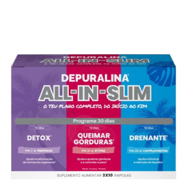 Depuralina All-In-Slim 10Ml (x30 ampolas)