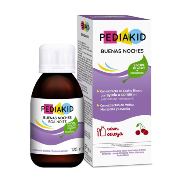 Pediakid Boa Noite Xarope Cereja - 125Ml