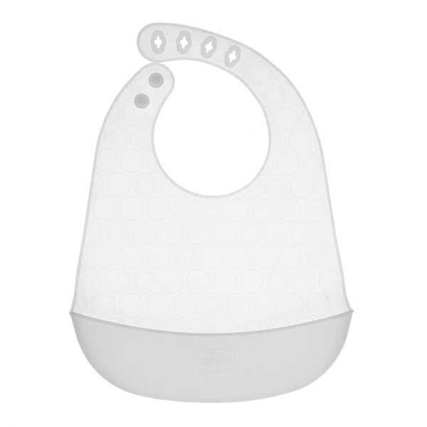Chicco  Babete Silicone Neutro 6M+ (ref. 10219360000)