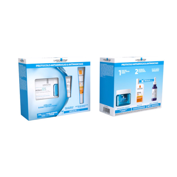 La Roche-Posay Hyalu B5 Suractivated Creme - 50mL+ Anthelios Uvmune SPF50+ - 15ml + Mela B3 sérum - 3ml
