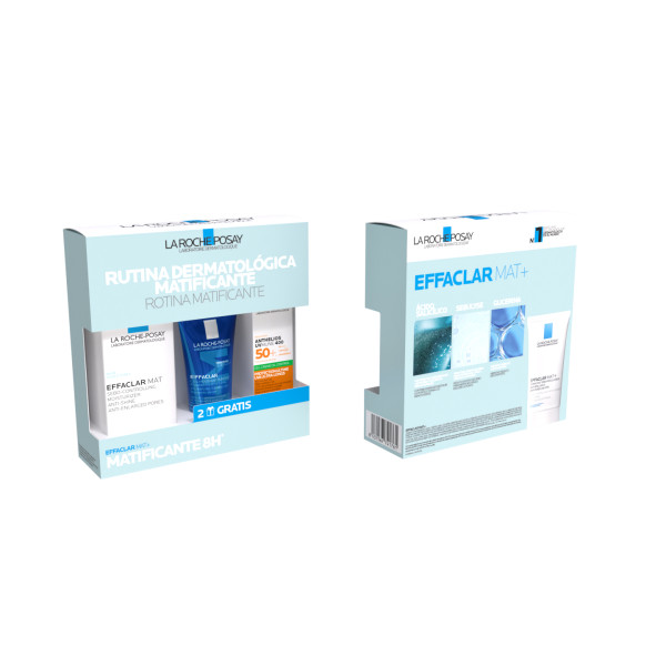 La Roche Posay Effaclar Mat+ Creme 40ml + Gel Effaclar 50ml + UVMune Oil Control 50+ 15ml