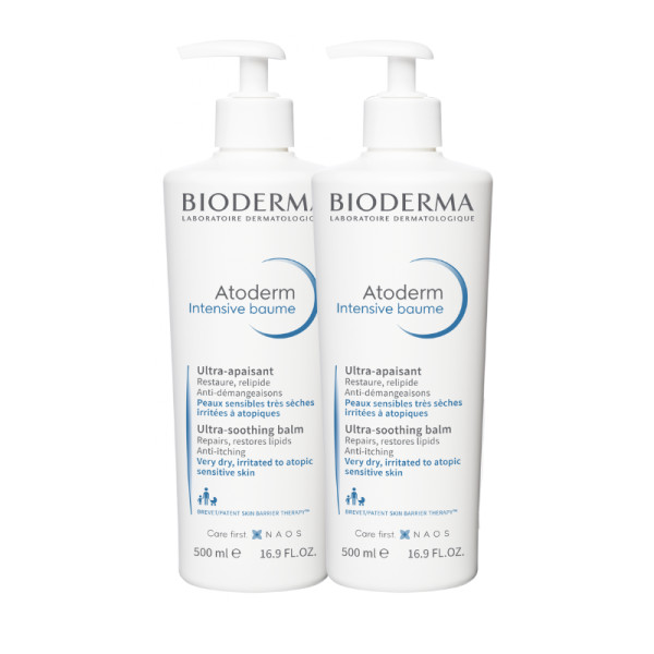 Bioderma Atoderm Intensive Baume 500ml (Pack Duplo)