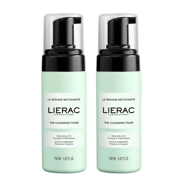 Lierac Espuma Limpeza 150ml (Pack Duplo)