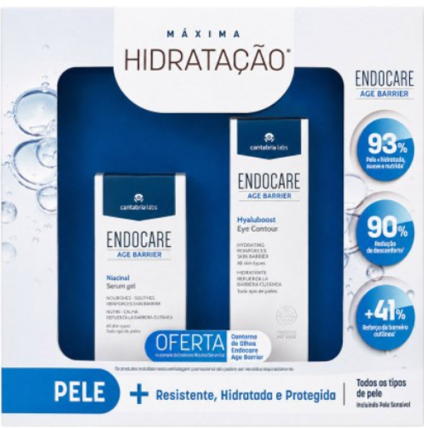 Endocare Age Barrier Niacinamida serum 30ml + Oferta hyal olhos