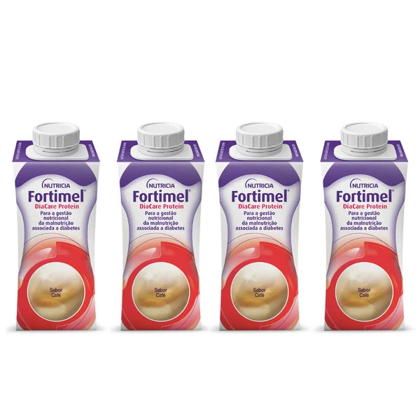 Fortimel Diacare Protein Cafe 200Ml (x4 unidades)