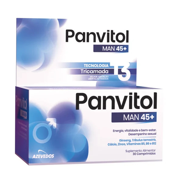 Panvitol Man 45+ (x30 comprimidos) Panvitol Man 45+ (x30 comprimidos)