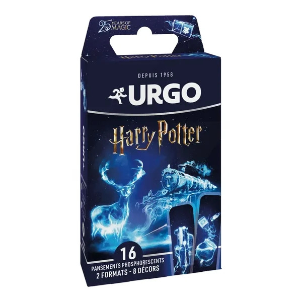 Urgo Harry Potter Penso Fosforescentes 2 Tamanhos (x16 unidades)