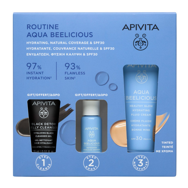 Apivita Aqua Beelicious Spf30 Rotina Apivita Aqua Beelicious Spf30 Rotina