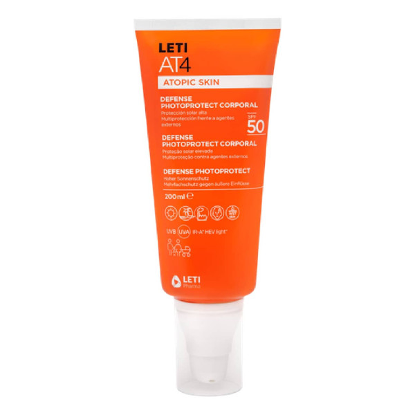 Letiat4 Defense Photoproteção Loção Spf50 200ml Letiat4 Defense Photoproteção Loção Spf50 200ml