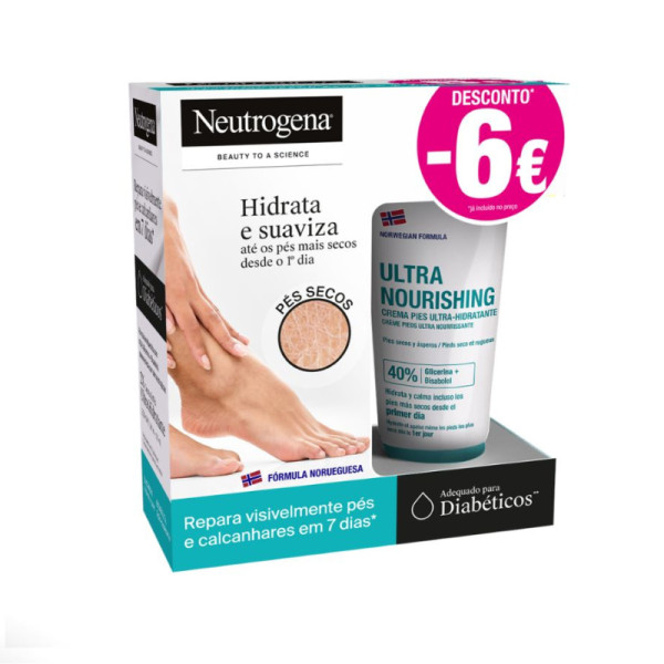 Neutrogena Pes Creme Ultra Hidratante 100ml (Pack Duplo) Neutrogena Pes Creme Ultra Hidratante 100ml (Pack Duplo)