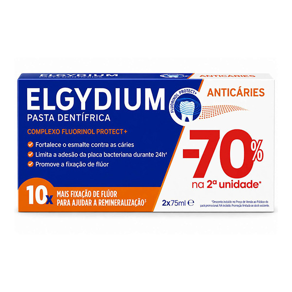 Elgydium Duo Past Dentes Prevenção Caries (Preço Especial)