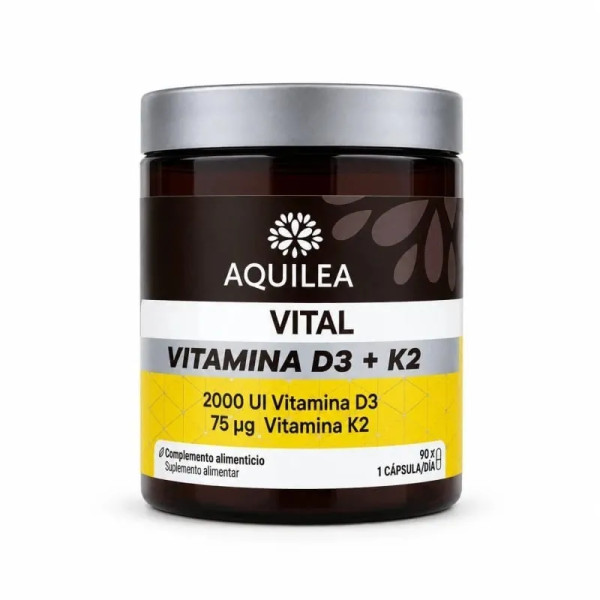Aquilea Vital Vitamina D3 + K2 (X90 cápsulas)