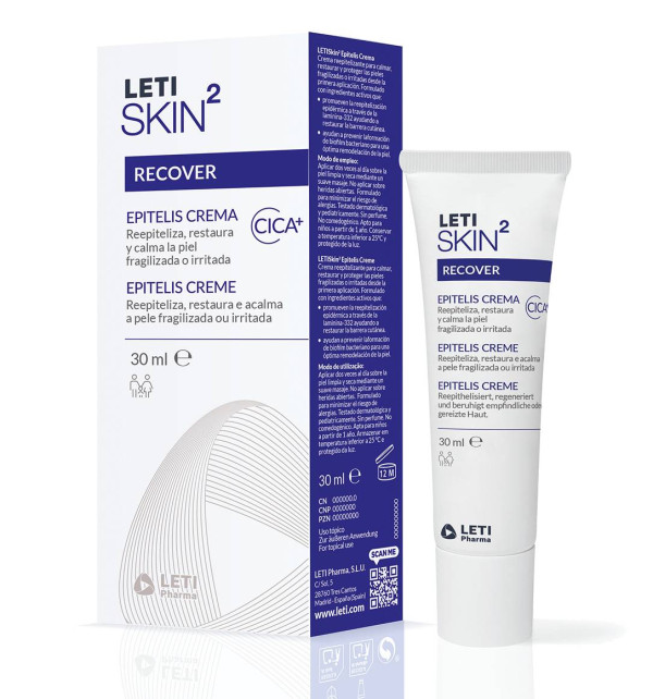 Letiskin2 Recover Epitelis Creme 30ml Letiskin2 Recover Epitelis Creme 30ml