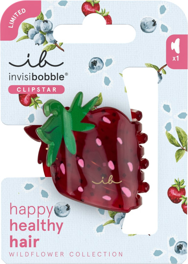 Invisibobble Clipstar Mola Wildflower Berry