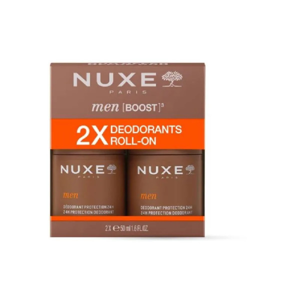 Nuxe Men Boost Desodorizante Roll-on Proteção 24H - 50Ml (Duo) Nuxe Men Boost Desodorizante Roll-on Proteção 24H - 50Ml (Duo)