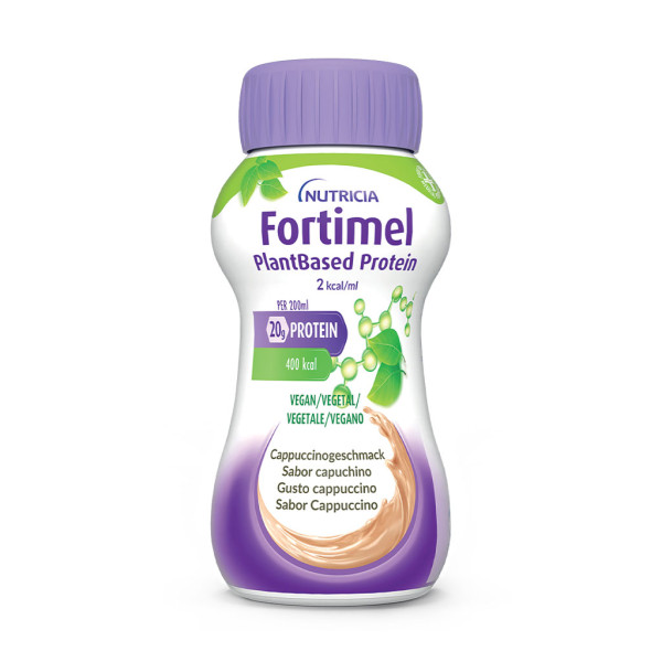 Fortimel Plant Based Protein Capuccino 200ml (4 unidades) Fortimel Plant Based Protein Capuccino 200ml (4 unidades)