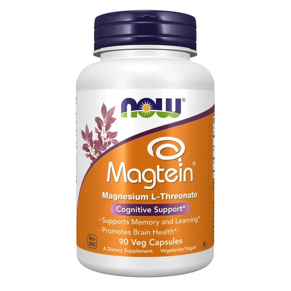 Now Magtein (90 Cápsulas Vegetais) Now Magtein (90 Cápsulas Vegetais)