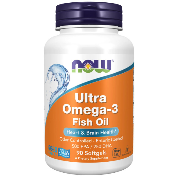 Now Ultra Omega-3 (x90 cápsulas moles) Now Ultra Omega-3 (x90 cápsulas moles)