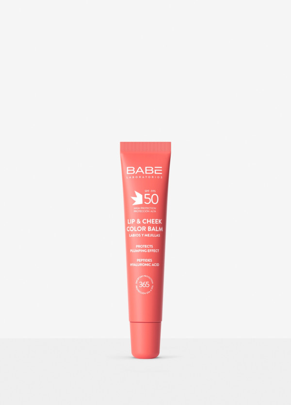 Babe Lip & Cheek Balm Spf50 Peach 20ml Babe Lip & Cheek Balm Spf50 Peach 20ml