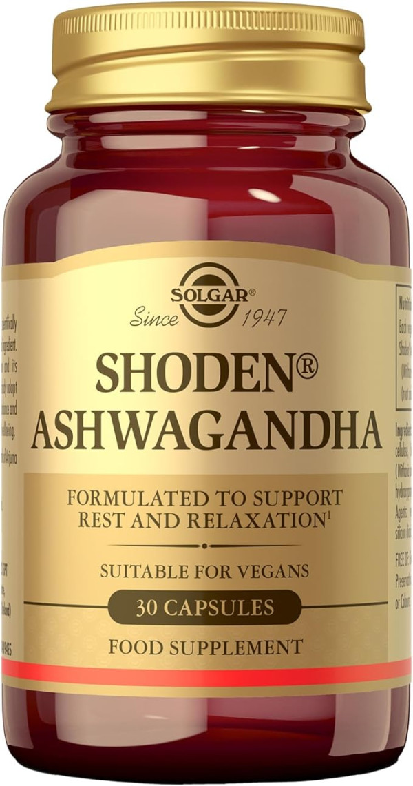Solgar Shoden Ashwagandha (x30 cápsulas)