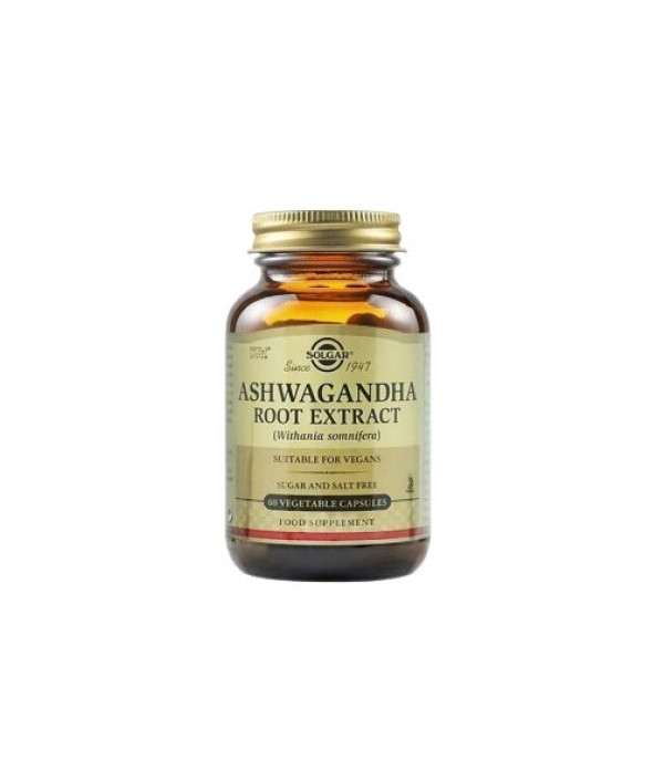 Solgar Ashwagandha Root Extract (x60 cápsulas Vegetais)