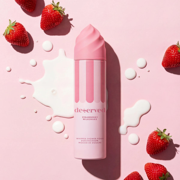 Deserved Espuma Banho Strawberry Milkshake 250 ml Deserved Espuma Banho Strawberry Milkshake 250 ml