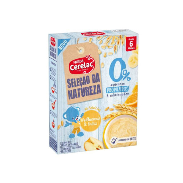 Cerelac Papa Não Láctea Multicereais/Frutas 160G 6M+