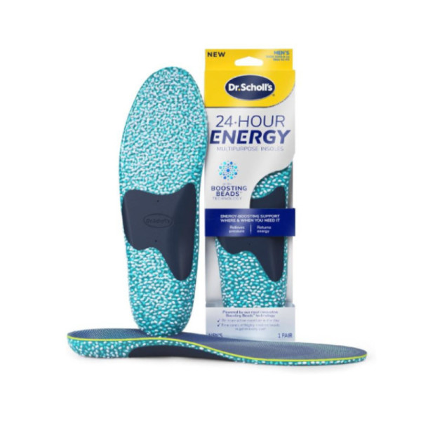 Scholl 24H Energy Palmilhas Homem _Tam. 40-47,5 (2 unidades)