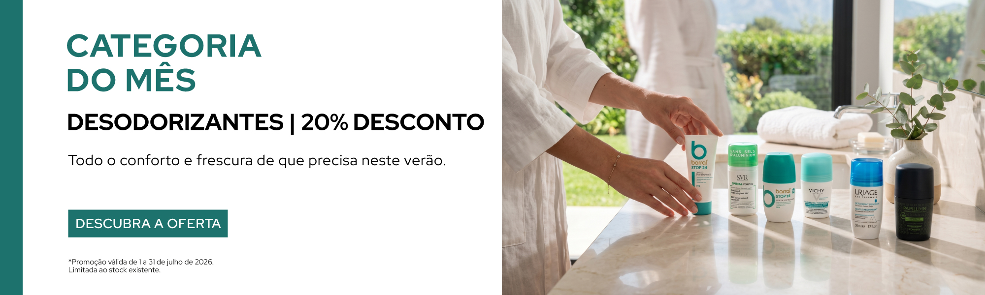 Desodorizantes