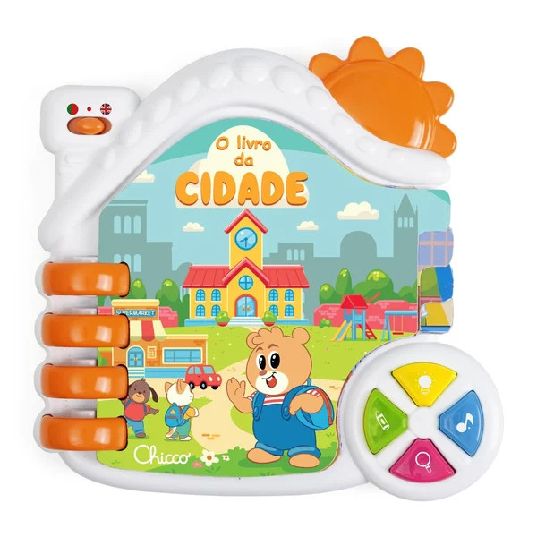 Chicco Livro Cidade Bilingue Chicco Livro Cidade Bilingue
