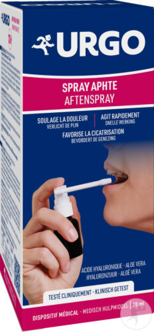 Urgo Aftas Spray - 20Ml Urgo Aftas Spray - 20Ml