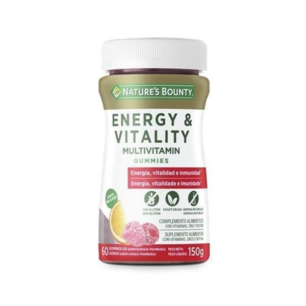 Nature´s Bounty Energy & Vitality (x60 gomas) Nature´s Bounty Energy & Vitality (x60 gomas)