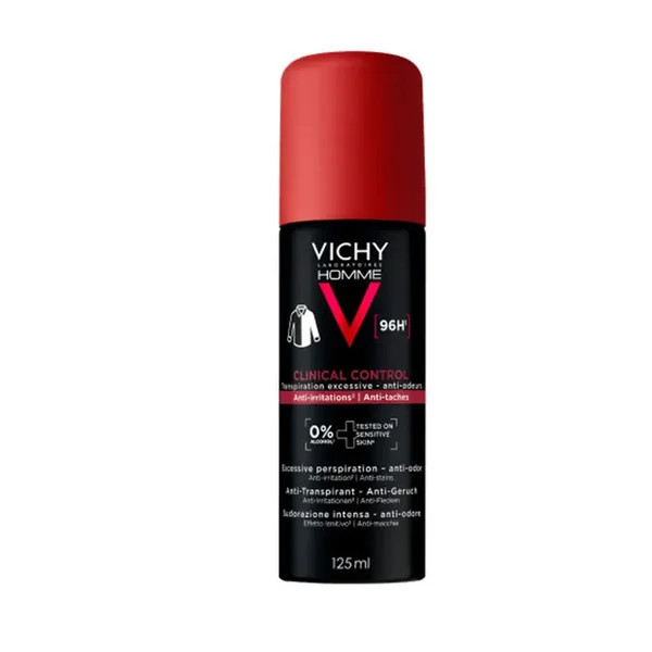 Vichy Homme Desodorizante Antitranspirante Clinical Control Aerosol 125 ml Vichy Homme Desodorizante Antitranspirante Clinical Control Aerosol 125 ml
