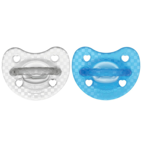 Chicco PhysioForm Luxe Transparente/Azul_ 16-36M (2 unidades)