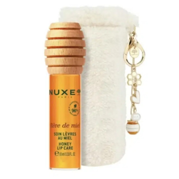 Nuxe Kiss Crush Rêve Miel Lipbalm + Case Edição Limitada Nuxe Kiss Crush Rêve Miel Lipbalm + Case Edição Limitada