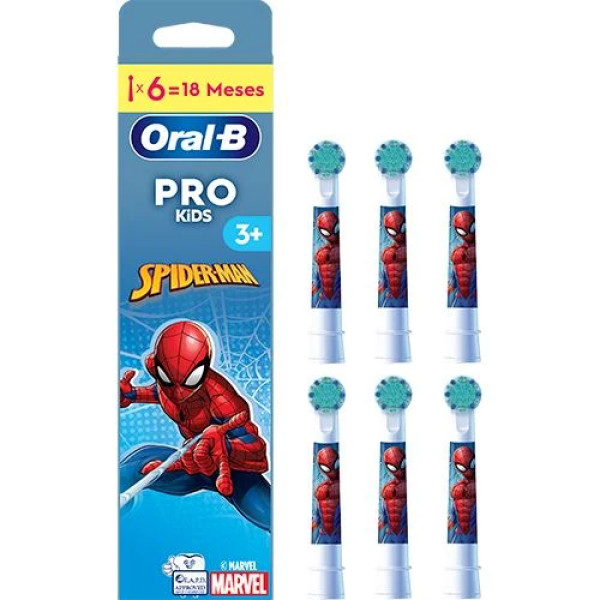 Oral B Pro Kids Escova Eletrica Spiderman (6 recargas) Oral B Pro Kids Escova Eletrica Spiderman (6 recargas)