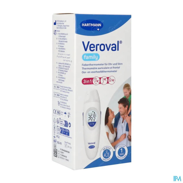 Veroval Family Termómetro IV 3Em1 Veroval Family Termómetro IV 3Em1