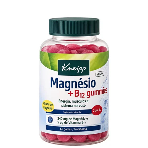 Kneipp Magnésio+B12 Gummies (60 gomas)