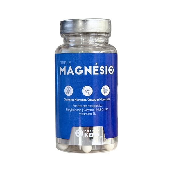 Triple Magnésio (60 Cápsulas) Triple Magnésio (60 Cápsulas)