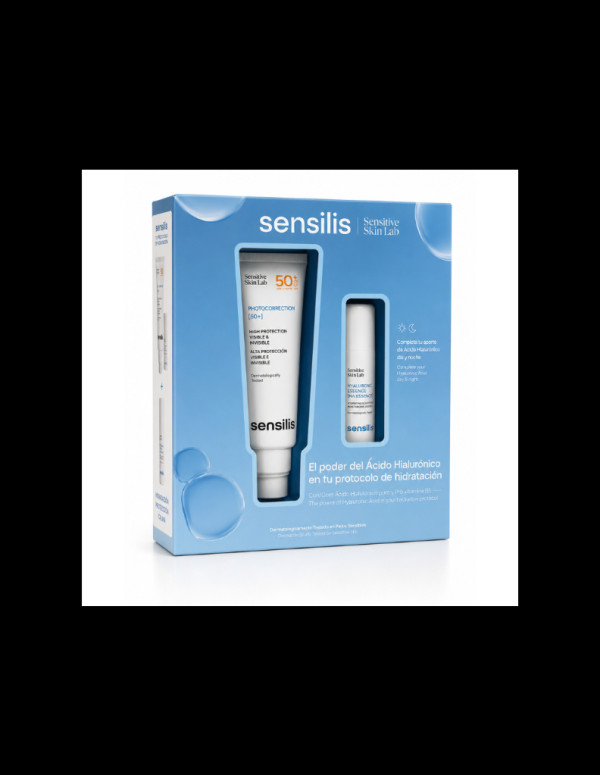 Sensilis Photocorrection HA Fluido SPF50 + Hyaluronic FIller Serum - 15ml Sensilis Photocorrection HA Fluido SPF50 + Hyaluronic FIller Serum - 15ml