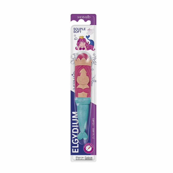 Elgydium Kids Escova Dentes Sereia_ 2-6A Elgydium Kids Escova Dentes Sereia_ 2-6A