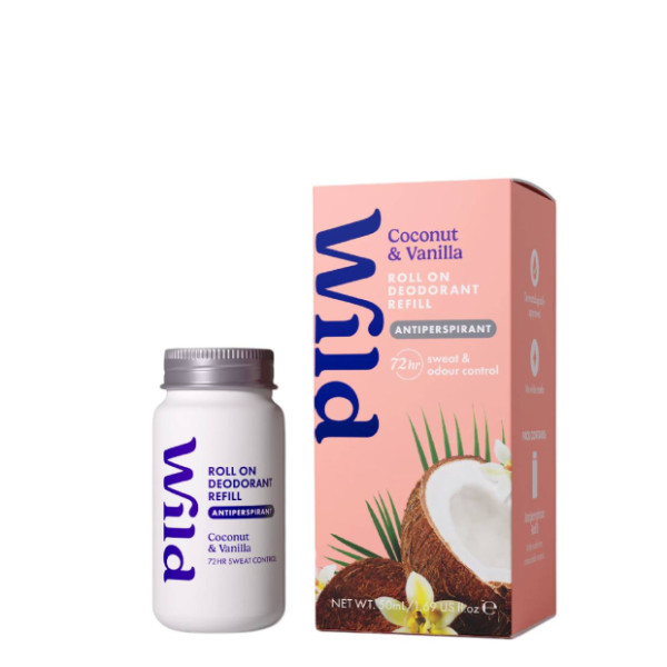 Wild Deo Roll-On Recarga Coco Baunilha 50Ml Wild Deo Roll-On Recarga Coco Baunilha 50Ml