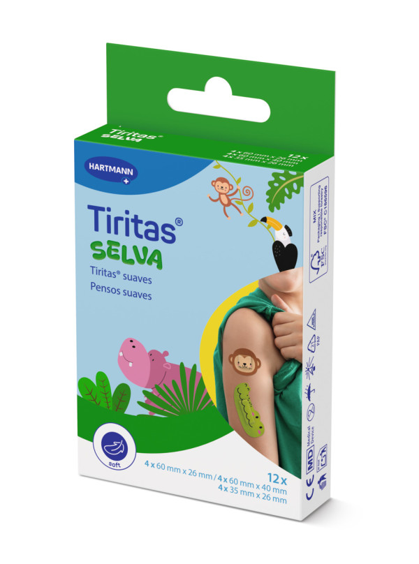 Tiritas Selva Penso Suave _ 3 Tamanhos (12 unidades) Tiritas Selva Penso Suave _ 3 Tamanhos (12 unidades)