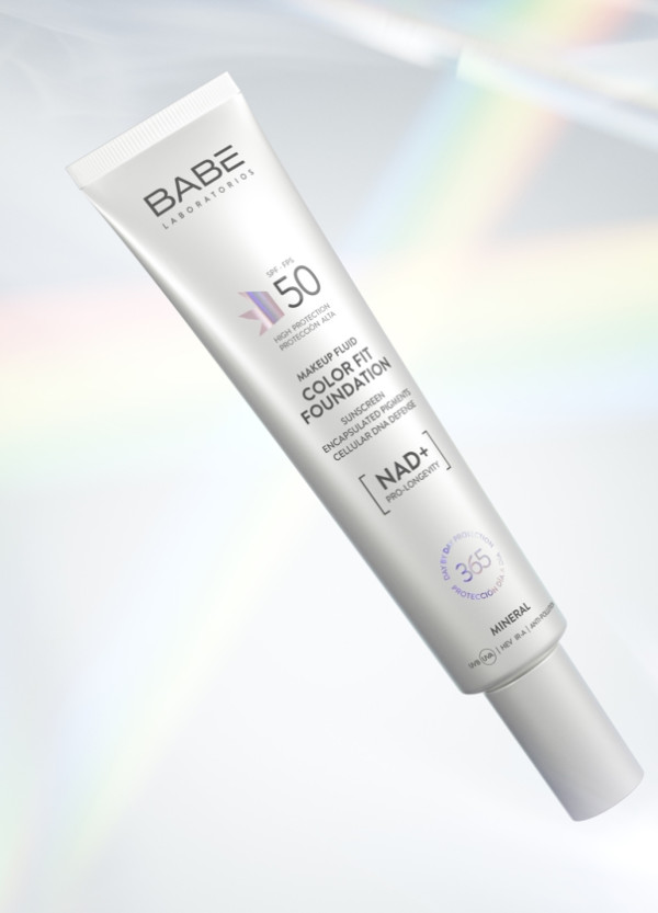 Babe Color Fit Foundation Fluid Cor Mineral SPF50  - 40Ml