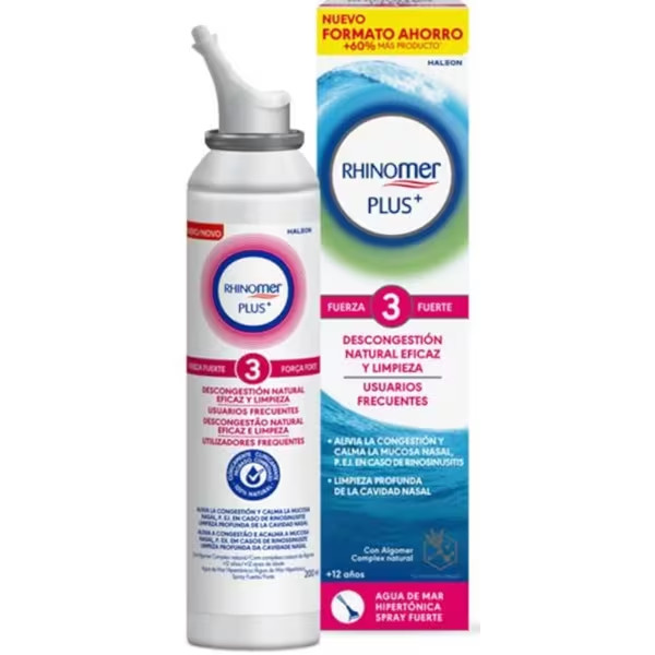 Rhinomer Plus+ Spray Nasal Força 3 - 200ml