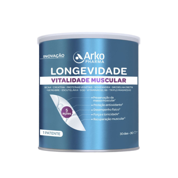 Arkopharma Longevidade Vitalidade Muscular Pó 285G