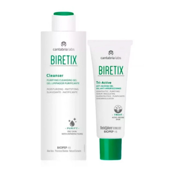Biretix Tri-Activ 50ml + Oferta Cleanser Gel 200ml Biretix Tri-Activ 50ml + Oferta Cleanser Gel 200ml