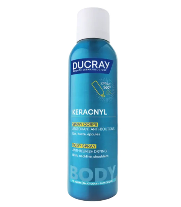 Ducray Keracnyl Spray de Corpo 150mL Ducray Keracnyl Spray de Corpo 150mL