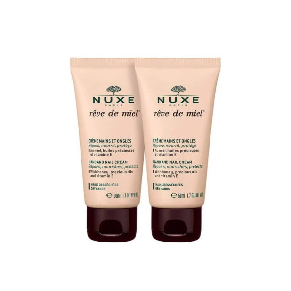 Nuxe Rêve De Miel Creme de Mãos e Unhas -50ml (2 unidades) Nuxe Rêve De Miel Creme de Mãos e Unhas -50ml (2 unidades)