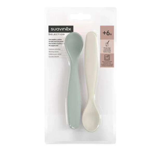 Suavinex Selection Colher _ 6M+ (2 unidades)